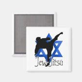 Jew Jitsu Magnet (Vorderseite/Rückseite)