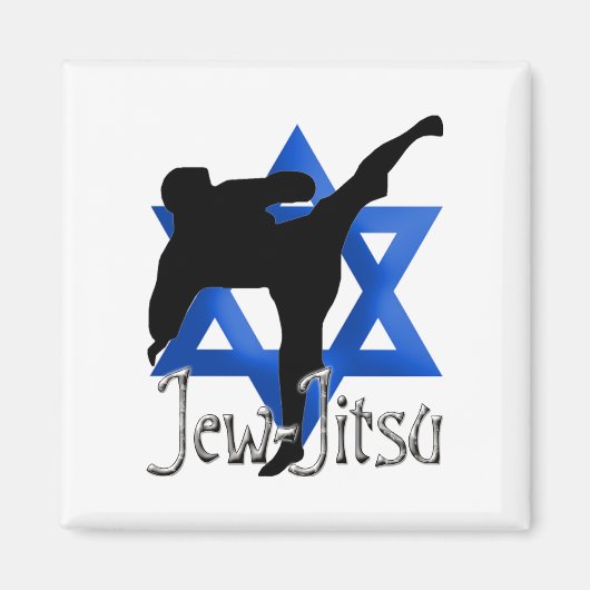 Jew Jitsu Magnet (Vorne)
