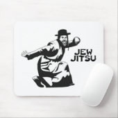 Jew Jitsu Mouse Pad | Jüdische Bar Mitzvah-Geschen Mousepad (Mit Mouse)
