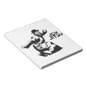 Jew Jitsu Notepad | Jüdische Bar Mitzvah-Geschenke Notizblock (angewinkelt)