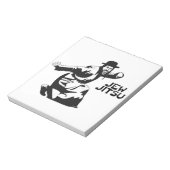 Jew Jitsu Notepad | Jüdische Bar Mitzvah-Geschenke Notizblock (Rotiert)
