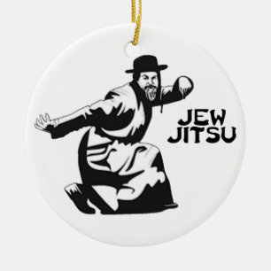 Jew Jitsu Ornament   Jüdische Bar Mitzvah-Geschen