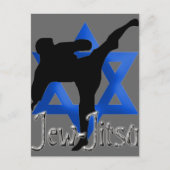 Jew Jitsu Postkarte (Vorderseite)