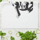 Jew Jitsu Towel | Jüdische Bar Mitzvah-Geschenke Küchentuch (Gefaltet)