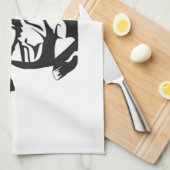 Jew Jitsu Towel | Jüdische Bar Mitzvah-Geschenke Küchentuch (Viertel Falte)