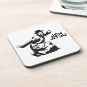 Jew Jitsu Untersetzer | Jüdische Bar Mitzvah-Gesch (Linke Seite)