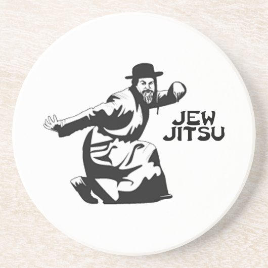 Jew Jitsu Untersetzer | Jüdische Bar Mitzvah-Gesch (Vorne)
