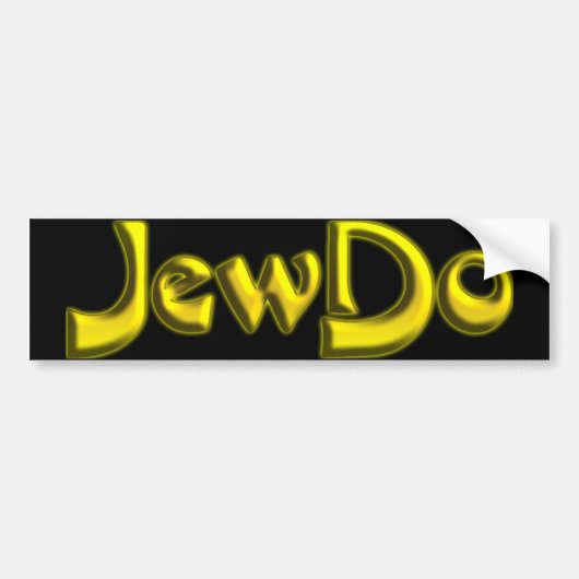 Jewdo Autoaufkleber (Vorne)