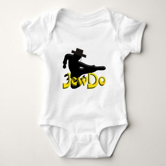 Jewdo Baby Strampler (Vorderseite)