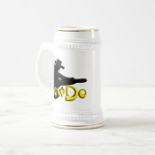 Jewdo Bierglas (Vorderseite Links)