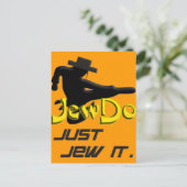 Jewdo Postkarte (Stehend Vorderseite)