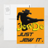 Jewdo Postkarte (Vorne/Hinten)