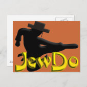 Jewdo Postkarte (Vorne/Hinten)