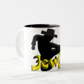 Jewdo Zweifarbige Tasse (Vorderseite Links)