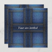 Jeweilige Einladung (Vorne/Hinten)