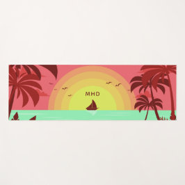 Jeweilige Yoga-Matte aus Monogramm Yogamatte