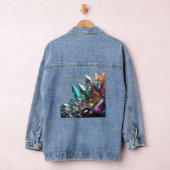 Jewel Amethyst Heialing Crystals Jacket Jeansjacke (Hangar)