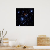 Jewel Box oder Kappa Crucis Cluster Poster (Küche)