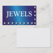 Jewel Business Card Diamonds Visitenkarte (Vorne/Hinten)