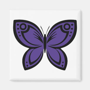 Jewel Butterflies - Indigo Magnet