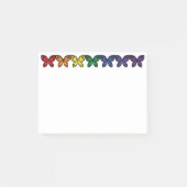 Jewel Butterflies Post-it Klebezettel (Vorderseite)