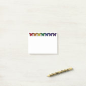 Jewel Butterflies Post-it Klebezettel (Auf Schreibtisch)