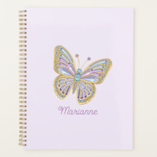 Jewel Butterfly Lila Blue Planer