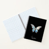 Jewel Butterfly Opal und Silver Notizblock (Innenseite)