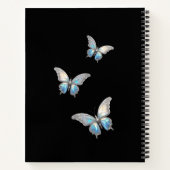 Jewel Butterfly Opal und Silver Notizblock (Rückseite)