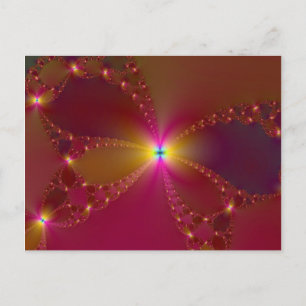 Jewel Butterfly Postcard Postkarte