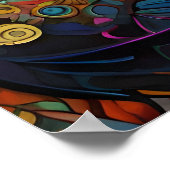 Jewel Cat Poster (Ecke)