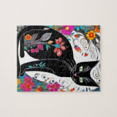 Jewel Cat Puzzle (Horizontal)