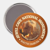 Jewel Cave (NM) Magnet (Vorderseite/Rückseite)