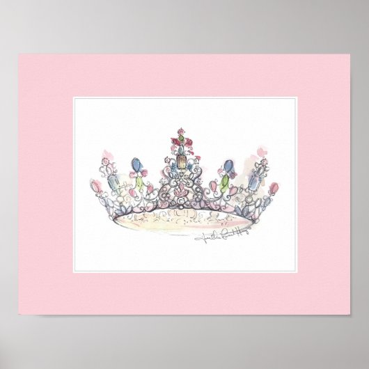 Jewel Crown von Heather French Henry Poster (Vorne)