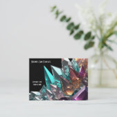 Jewel Crystals Visitenkarte (Stehend Vorderseite)