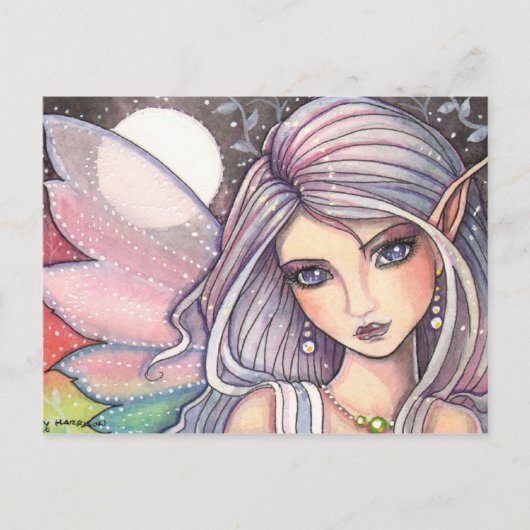 Jewel Fairy Postcard von Molly Harrison Postkarte (Vorderseite)