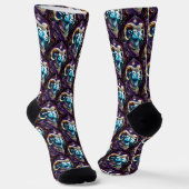 Jewel Galaxy Zodiac Aries Socken (Gewinkelt)