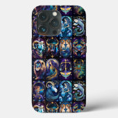 Jewel Galaxy Zodiac Case-Mate iPhone Hülle (Rückseite)