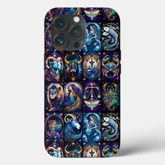 Jewel Galaxy Zodiac Case-Mate iPhone Hülle (Rückseite)