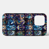 Jewel Galaxy Zodiac Case-Mate iPhone Hülle (Rückseite (Horizontal))