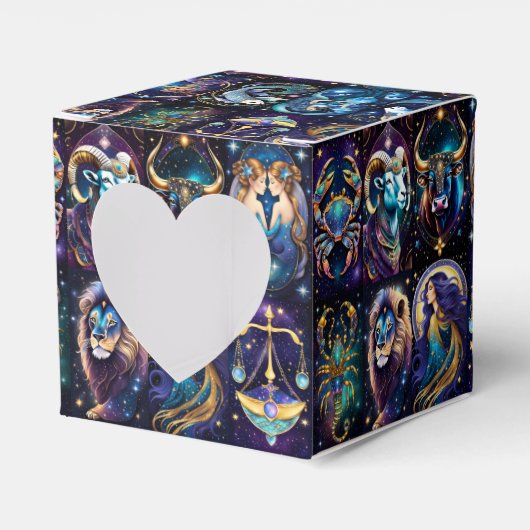 Jewel Galaxy Zodiac Heart Geschenkschachtel (Vorderseite)