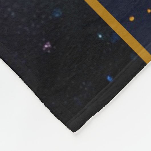 Jewel Galaxy Zodiac Leo Fleecedecke (Ecke)