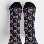Jewel Galaxy Zodiac Leo Socken (Oben)