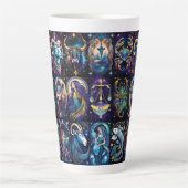 Jewel Galaxy Zodiac Milchtasse (Vorderseite)