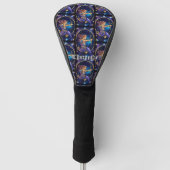 Jewel Galaxy Zodiac Sagittarius Golf Headcover (Vorderseite)