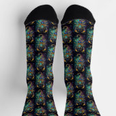 Jewel Galaxy Zodiac Scorpio Socken (Oben)