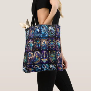 Jewel Galaxy Zodiac Tasche