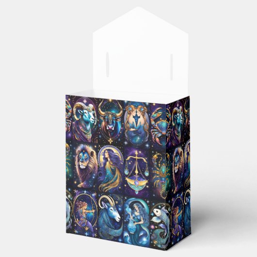 Jewel Galaxy Zodiac Tent Geschenkschachtel (Geöffnet)