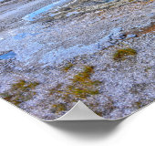 Jewel Geyser, Yellowstone Nationalpark Poster (Ecke)