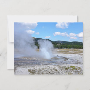 Jewel Geyser, Yellowstone Nationalpark Postkarte